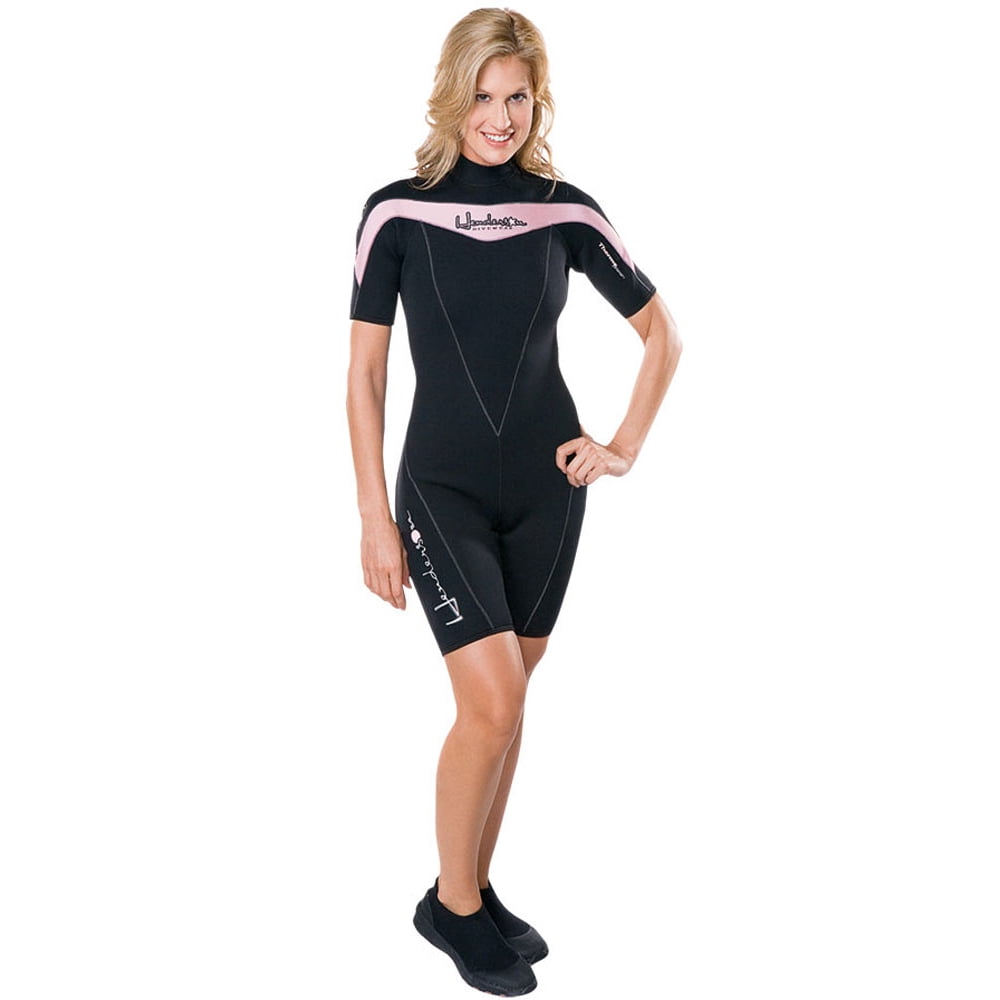 Henderson Thermoprene 3mm Shorty Womens Plus size wetsuit (Back Zipper