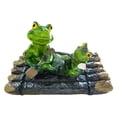 thumbnail image 7 of Dserhfy Floating Frog Decoration Pond Frog Decoration Resin Lying Frog Figure for Outdoor Garden Pond Swimming Pool Decor, 7 of 7