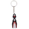 thumbnail image 2 of PVC Mini Diving Theme Key Ring Cute Flipper Shape Keychain Fin Keyring Blue for Daily Use, 2 of 7