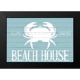 thumbnail image 2 of Allen, Kimberly 18x13 Black Modern Framed Museum Art Print Titled - Beach House Crab, 2 of 5
