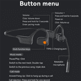 thumbnail image 4 of DG09 Headphone Wireless Bluetooth5.3 Outdoor Sport Earphones IPX5Waterproof Hands-Free with Microphone B, 4 of 10