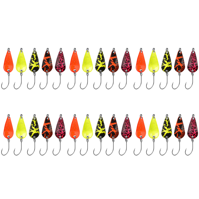 Señuelo Pesca Con Cuchara Giratoria Cebo Artificial Lentejuelas Giratorias Metal Wobbler 5 Uds.