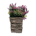 thumbnail image 4 of Front Door Decors Spring Flowers Basket Spring Wreath Artificial Flowers Basket for Home Decor, 4 of 9