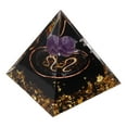 thumbnail image 2 of Pirámide de orgonita de 5 cm para sanación energética positiva, pirámide de cristal, meditación, pirámides de orgonita, generador de energía de los chakras del zodíaco Leo, 2 of 14