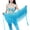 Sky Blue, variant on Sequin Tassel Hip Scarf Belly Dance Belt Dance Performance Skirt for Women and Girls