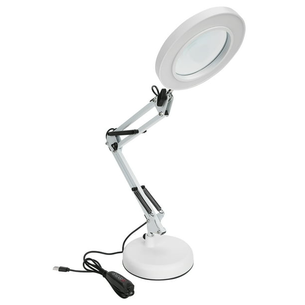 Lampe-loupe LED pour table ou sur pied
