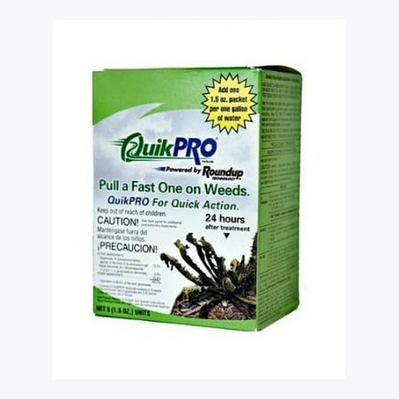 Monsanto 1.5 Ounce QuikPro with RoundUp, 5 Count