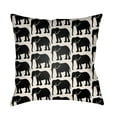 thumbnail image 1 of Artistic Weavers Lolita Elephant Pillow Poly Filled 14' x 24', 1 of 1
