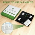 thumbnail image 5 of Arboleaf Smart Bathroom Scale, 14 Body Composition Metrics (BMI/Body Fat/Muscle Mass), Large LED Display, App Sync, 500lbs Capacity, 11.8", 5 of 10