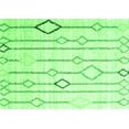 thumbnail image 1 of Ahgly Company Indoor Rectangle Solid Green Modern Area Rugs, 4' x 6', 1 of 1
