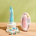 thumbnail image 2 of Baby Nail Clippers with Light  Electric Baby Nail Trimmer  Safe Baby Nail File for Newborn  Blue, 2 of 5