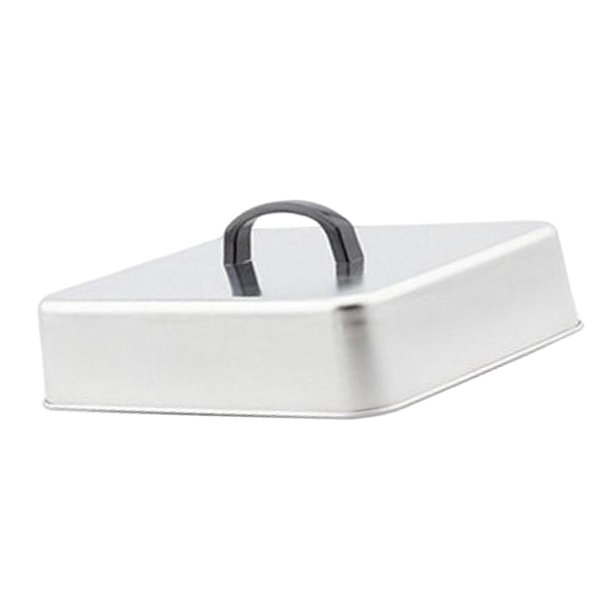 Cubierta para hamburguesas, cúpula para derretir queso, resistente, multiusos, universal, de acero inoxidable, para filetes, teppanyaki y sándwiches. 224 x 184 x 66 cm