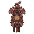 thumbnail image 1 of HerrZeit by Adolf Herr Cuckoo Clock - The Hunter In The Wild Forest  handshingled, 1 of 4