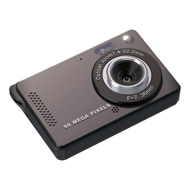 Cámara digital Pisexur para hombres, 1080P, compatible con fotografía de hasta 50 MP, estabilización electrónica, cámara digital CCD de 16X, portátil para estudiantes, electrónica para niños, organiz