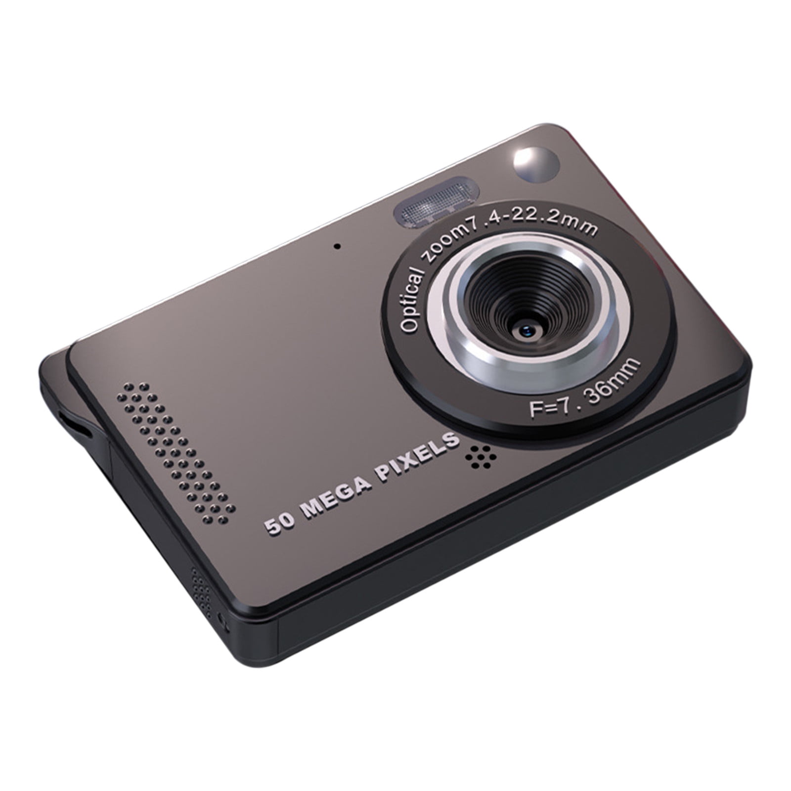 MERILER Digital Camera 1080P HD Photography - 50MP CMOS Sensor with 16X Digital Zoom, Night Vision Flash, 2.8 Inch LCD, Rechargeable Battery, Portable for Students and Kids