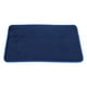 thumbnail image 5 of Alfombra de baño Unique Bargains de poliéster lavable a máquina color sólido azul marino 90x60cm, 5 of 7