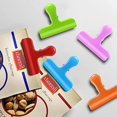 thumbnail image 3 of Chip Clips Binder Clips 10 Packs- 3 in Colorful Clips for Food Packages with Smooth Corners, No Sharp Edge! Heavy Duty Metal Clips for Office Paper Clamp, 3 of 7