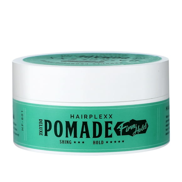 Hairplexx Pomade Edge Control Gel for Both Men and Women - Shine Smooth & Moderate Hold, Paraben Free 80g (2.7 oz) Hair Styling Sulfate Free Silicone Free