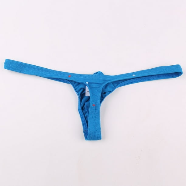 Gibobby traviesa Lenceria Sexy Nuevos calzoncillos sexis gay para hombre ropa interior de seda de hielo ultrafina con calzoncillos de cintura Aqua XXL Bodega Aurrera en linea