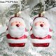 thumbnail image 3 of Adornos para árbol de Navidad, muñeco de ángel blanco, copos de nieve, bola de alce de oro rojo, decoración colgante para árbol de Navidad, Año Nuevo 2023, juguetes para niños, 3 of 5
