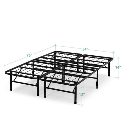 Buy Zinus 14 Smartbase Zero Assembly Mattress Foundation Metal Platform Bed Frame Full Online In Turkey 15739162