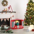 thumbnail image 3 of Mr. Christmas Radio rétro surdimensionnée de 12 pouces, rouge, 3 of 6