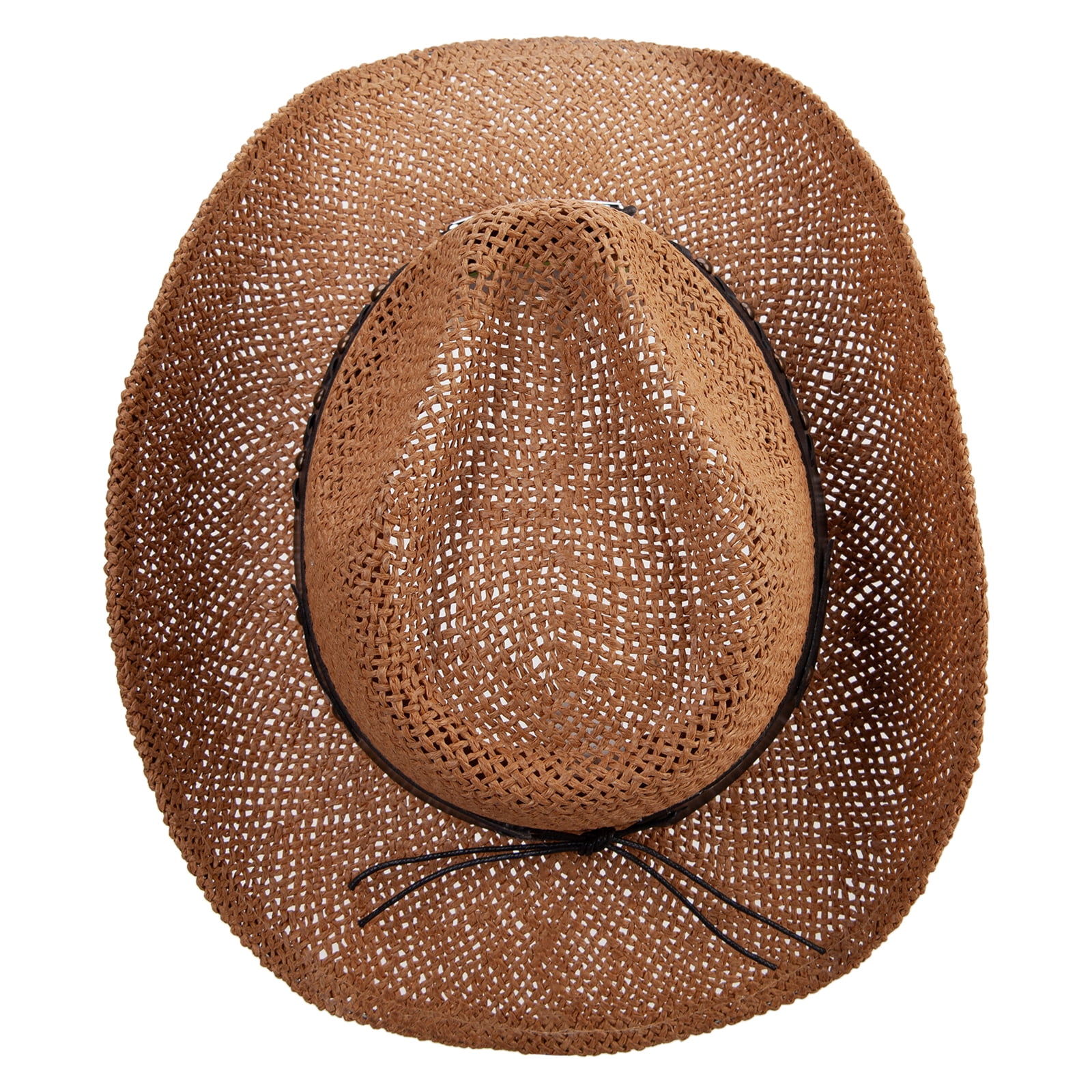 Big Size Bull Emblem Coyboy Hat - Camel XL-2XL