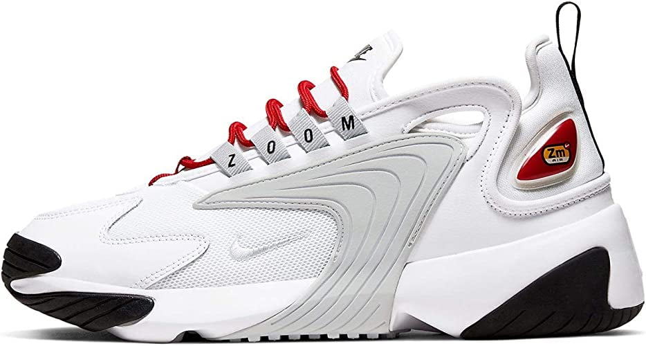 postkantoor wandelen Moreel onderwijs Women's Nike Zoom 2K White/Pure Platinum-Gym Red (AO0354 107) - 11.5 -  Walmart.com
