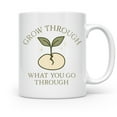 thumbnail image 2 of Growth Affirmation 11 oz Coffee Mug - Inspirational Gift for Mindful Women White Ceramic, 2 of 7