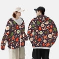 thumbnail image 6 of Sigee Winter Holiday Christmas Print UPF50+ Men's Sun Protection Hoodie Shirt SPF UV Shirt Long Sleeve Fishing Outdoor Lightweight, S-3XL, 6 of 9