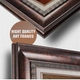 thumbnail image 2 of The Last Supper by Da Vinci The World Classic Art Reproductions,Giclee Prints Framed WallArt for Home Decor,Image with liner Size:30x16 inches,Dark Brown Faux Wood Grain Framed Size:35.5x21.5 inchs, 2 of 8