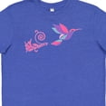 thumbnail image 4 of Inktastic Hummingbird Flying Swirl Youth T-Shirt, 4 of 5