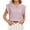 Pink, variant on Women's Summer New Round Neck Raglan Sleeve Solid Color Casual T Shirt Top Turtle Tees And Shirts Women Womens Solid Color Top Womens Athletic Tee Shirts Womens Tops And Tees Short T Shirt T Shirt