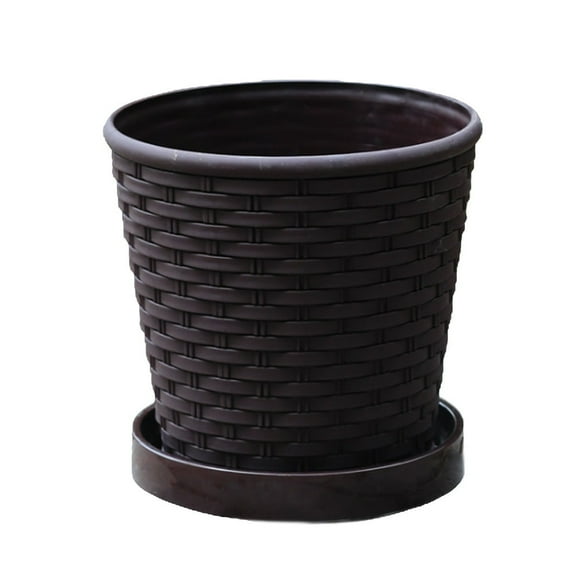 Flower Pot Homedecor Garden Decor Planter Pots Bamboo Flowerpot Herbs Office High-grade Indoor Plants Nursery Containers