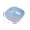 Blue#150, variant on Mini Plastic Serving Bowl, Compact Stackable Condiment and Dessert Dish, Rounded Shape for Kitchen or Party