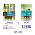 thumbnail image 2 of "I and love and you" Fresh All Rover Breath Bones Small Dog Chews, Grain-Free Turkey, 3.5 Oz, 2 of 7