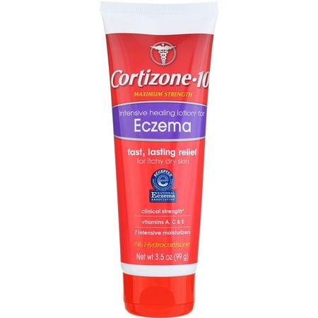Cortizone 10 Maximum Strength Eczema Lotion, 3.5 oz (Pack of 1)