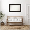 thumbnail image 3 of Amanti Art Custom Framed Wall and Bathroom Mirror (31.75 x 47.75 in.), Furniture Espresso Frame, 3 of 7
