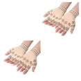 thumbnail image 3 of kurtrusly Convenient To Work Compression Gloves For During Work And Daily skin black dot 2Set, 3 of 6