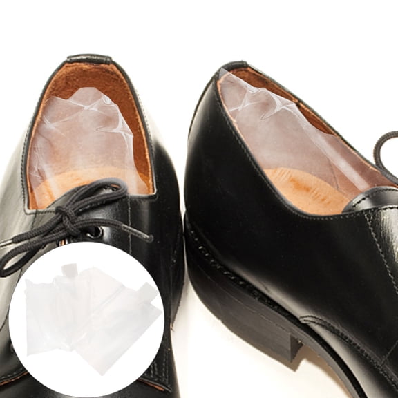 HOMEMAXS Durable Inflatable Shoe Stretchers Made from PE PA Film for Shoes Use Transparent Lightweight Portable