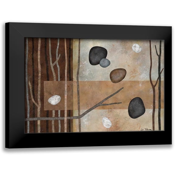 Porter, Glenys 14x11 Black Modern Framed Museum Art Print Titled - Sticks and Stones IV