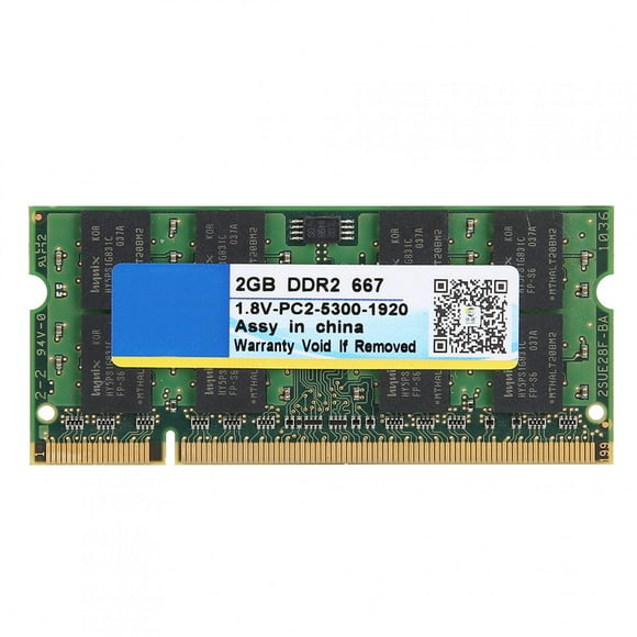 Xiede DDR2 667MHz 2GB 200Pin para la memoria RAM de la placa base del ordenador portátil para intel/AMD