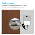 thumbnail image 6 of Key Safe Box Outdoor, Exquisite Design Key Box Smart Fingerprint Storage Secret Key Safety Box TTlock App to Wi-Fi Unlock Padlock Waterproof ,Widely Use, 6 of 7