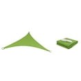 thumbnail image 4 of Sun Shade Triangle Sun Shade 95% Block Canopy for Patio Backyard Garden Outdoor Activities with Fixing Kit, 4 of 4