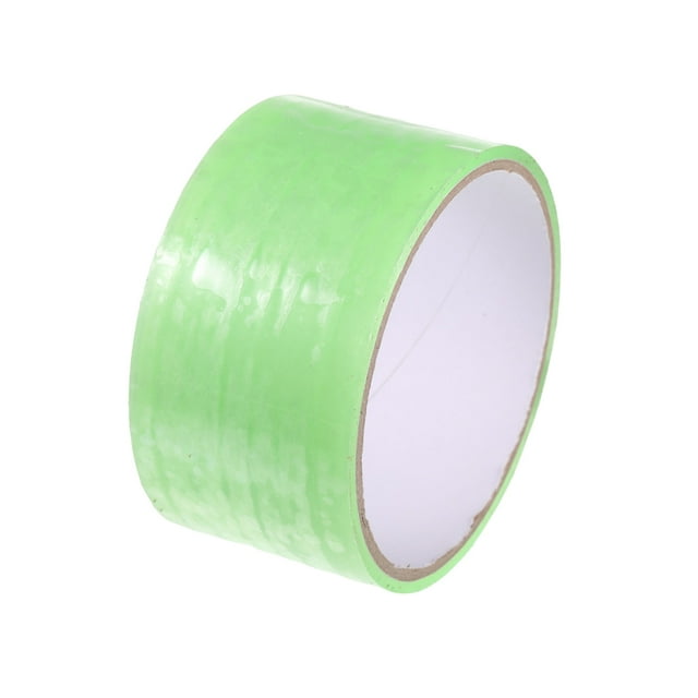 Bearachild Resplandor en la oscuridad, cinta de bola adhesiva DIY, alivio del estrés, juguete luminoso, favores de fiesta, manualidades rodantes, Suministros de limpieza para el hogar 4.8 CM/verde Bearachild HA083515-03