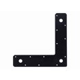 thumbnail image 5 of Plato de esquina Hampton de acero negro de 0,3 cm x 23 cm x 5 cm, 5 of 5