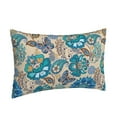 thumbnail image 2 of Bixox Vintage Floral Butterflies Printed Pillow Protector,Super Soft Ideal for Home,Guests,Rentals - 16"x24", 2 of 8
