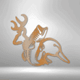 thumbnail image 5 of Wildlife Calling Steel Sign Laser Cut Powder Coated Home & Office Metal Wall Decor Multiple Sizes & Colors, 5 of 5