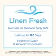 Great Value Automatic Air Freshener Spray Refill, Linen Fresh, 12.34 oz
