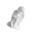 thumbnail image 1 of Wweixi Dazzling Resin White Angel Statue Enchanting Desktop Decor Collection Window Props for Christmas sitting 1Set, 1 of 1